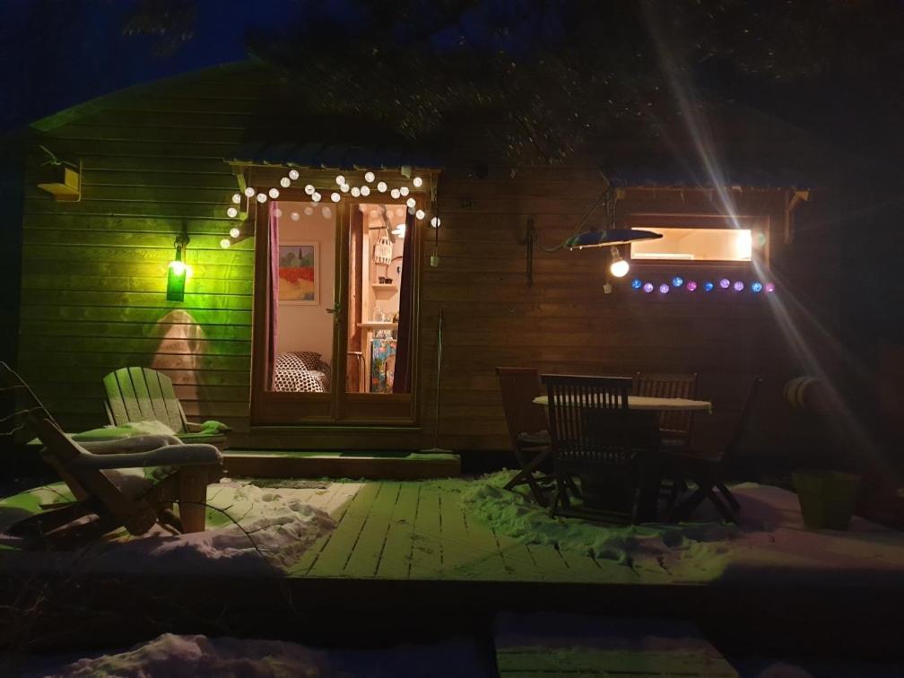 Chalet Grenouille Domaine De La Mamounette Champclause Εξωτερικό φωτογραφία